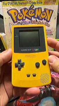 Get you link cables ready! Let’s take it back to 1998!! #pokemon #gameboycolor #nintendo #nostalgia