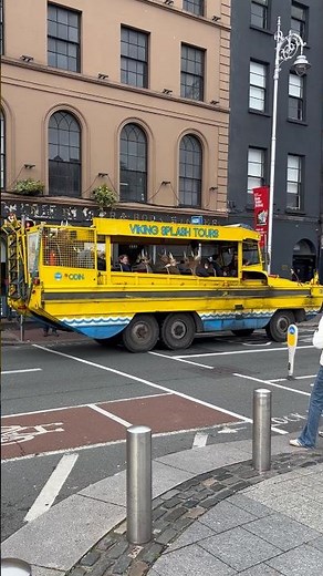 🚤🇮🇪 Viking Splash Tour in Dublin, Ireland!