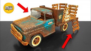 I saved this tonka pickup! | MW Restoration