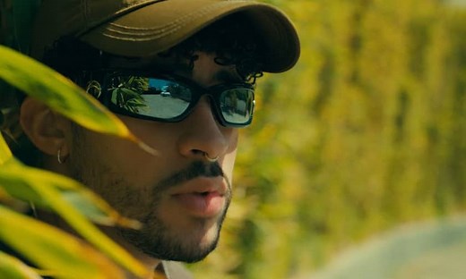 Watch Bad Bunny’s “Yonaguni” video