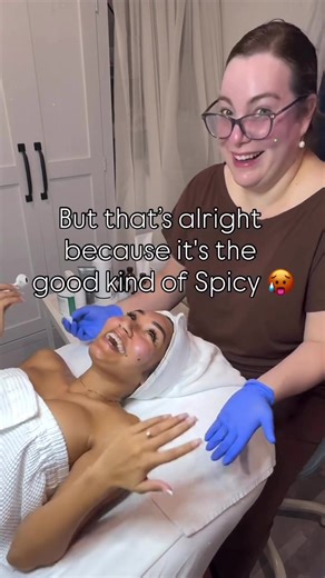 Revealing the Peel Secrets: Discover the Magic of Peels: Here's the scoop—peels are a gentle, controlled BURN 🔥, that kickstarts the healing process. They sweep away dead and damaged cells, paving the way for fresh, new cells and boosting collagen and elastin production. Our skin naturally renews itself every 38 days or so, but peels can help speed things up. And guess what? They don't need to be harsh to be amazing for your skin. Finesse Over Force: It's all about finding your perfect match in