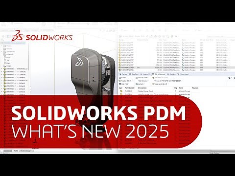 SOLIDWORKS PDM – What's New 2025