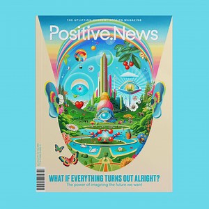The Jul-Sep issue of Positive News magazine is out now. From our cover story about the power of imagining the future we want, to features on green travel with kids and life after county lines – it’s the optimistic read to keep you buzzing this summer. Subscribe now to get your copy https://www.positive.news/product/magazine-subscription/ | Positive News
