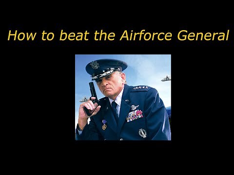 [C&C Generals Zero Hour] - How to beat the Airforce General - Tutorial
