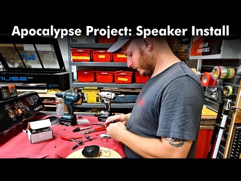 Apocalypse Truck Project: Speakers Install