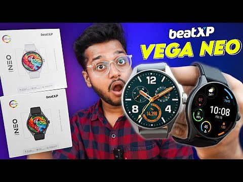 beatXP Vega Neo - 1.43” Round Dial Amoled Smartwatch with Bluetooth Calling