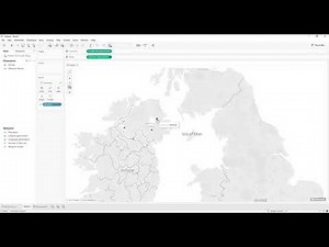 Mapping 32 Counties in Ireland Tableau