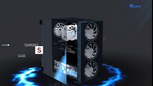 HAJAAN Breeze PRO Gaming Desktop Tower PC - Intel Core i5-10400F Processor Up to 4.30 GHz, 16GB DDR4 RAM, 1TB SSD, GeForce GTX 1650 4GB, Windows 11 Pro