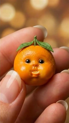 This Orange Just Ate Itself 🍊😳 #shortsfeed #orange