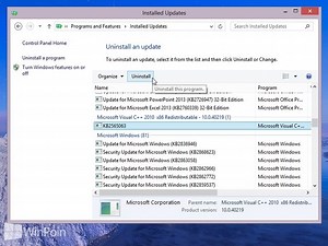 Cara Uninstall Windows Update di Windows 7 & 8