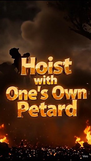 Hoist with One’s Own Petard Explained Simply 📚#vocabulary #idioms #sscshorts #shorts #ytshorts #ssc