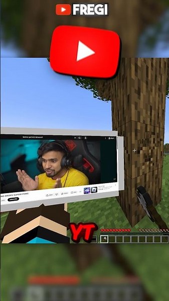 Mining + YouTube in Minecraft !?