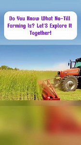 6.6K views · 23 reactions | Do you know what no-till farming is ? let's explore it together! #machinery #machine #Amazing #tractor | MechTik | Facebook
