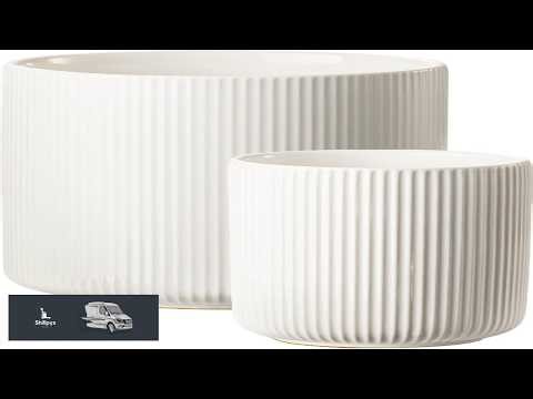getstar Large Rotating Utensil Holder for Kitchen Counter 7.2"+5.4" Ceramic Utensils Crocks