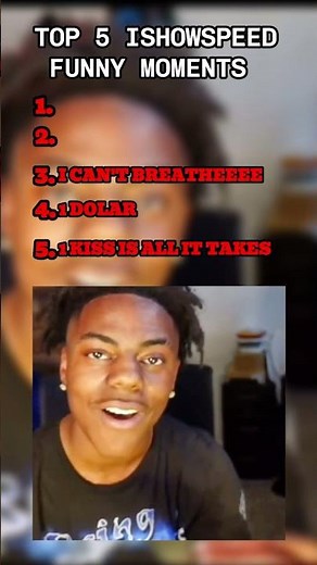 Top 5 Funniest IShowSpeed Moments That Broke the Internet
