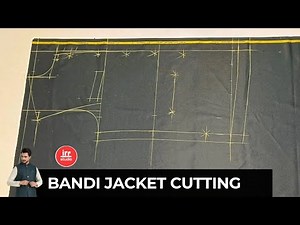 Bandi/Sadri Jacket Cutting || Nehru Jacket Cutting