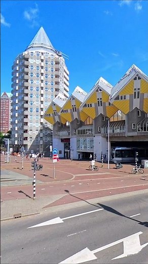 Rotterdam's Pencil & Cube Houses – Piet Blom's Urban Forest