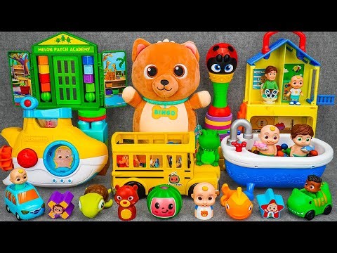 87 Minutes Satisfying with Unboxing Cocomelon Bathtub Playset - ASMR