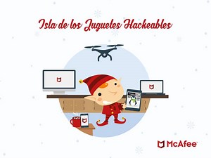 43K views · 11 reactions | “Los juguetes con conexión son regalos increíbles” dice Ted. Asegúrate de hablar con tus hijos sobre los riesgos potenciales de estar en línea. Descubre lo que pasó en la Isla de los juguetes Hackeables. https://mx.islandofhackabletoys.com/ #JuguetesHackeables | McAfee.México | Facebook