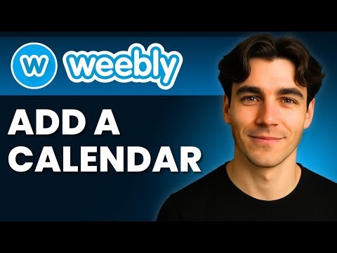 How To Add Calendar To Weebly (Tutorial 2025)