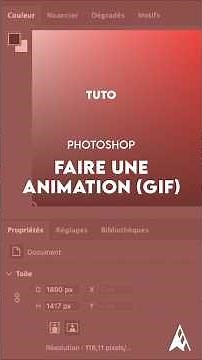 CRÉEZ votre propre GIF sur Photoshop ! #tuto #photoshop