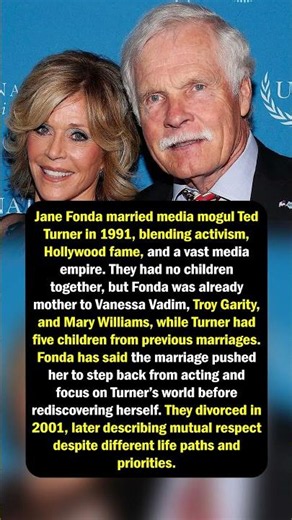 Jane Fonda & Ted Turner Split
