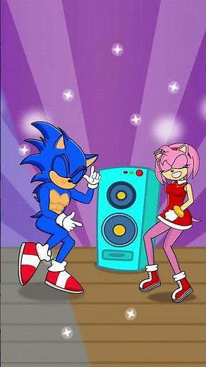 Sonic and Amy’s Hilarious Dance Moments! Get Ready to Laugh! 😂💖