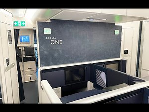 Delta A350-900 (35H)(Redesign) cabin tour