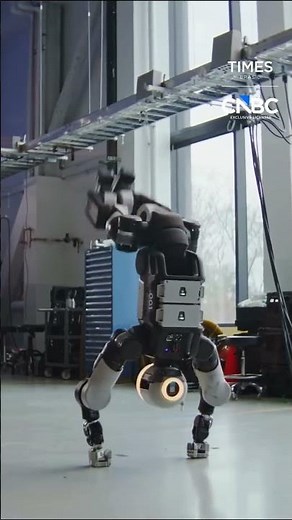 Robô humanoide da Hyundai surpreende em vídeo fazendo ginástica artística #shorts