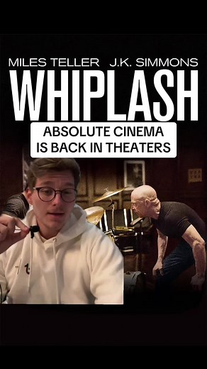 Im Winning with Whiplash Movie at Absolute Cinema