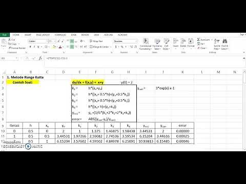 Runge-Kutta Orde 4 (Part 3)