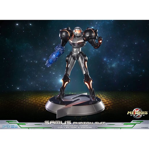 First 4 Figures Metroid Prime Samus Phaszon Suit Collector's Edition PVC Statue (28cm) | Zavvi UK