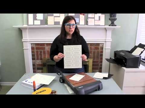 How to Make a DIY Vintage Type Wedding Invitation