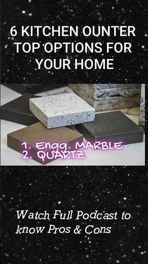 6 Durable Kitchen Countertops You Should Know | Quick Tips