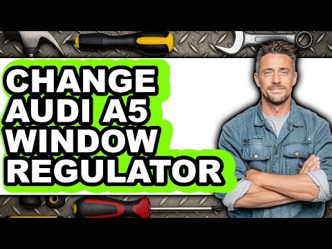 How to Change Audi A5 Window Regulator (Only Way)