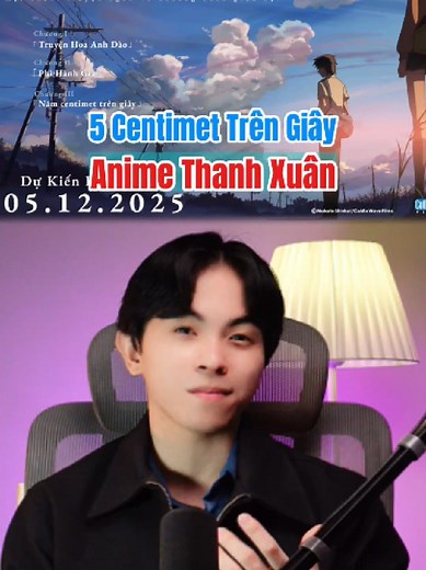 Anime kinh điển 5 Centimet Trên Giây #tiktokgiaitri #tiktoksoiphim #5centimettrengiay #5cms #aeonbeta