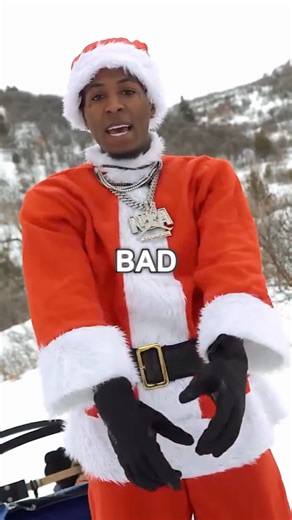 This rapper dropped the craziest Christmas song! ￼