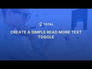 Create a simple read more text toggle | Total WordPress Theme