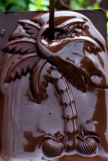 My favorite pastime, aside from baking, is actually chocolate making. Palm Trees for Floridians with a sweet tooth. #baking #chocolate | Ashanti's Baking