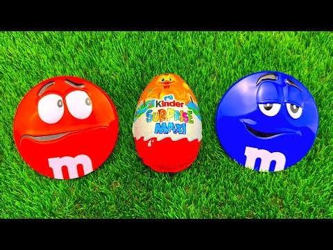 GIANT Kinder MAXI Egg Unboxing vs Kinder Surprises | ASMR sounds 2025 4k