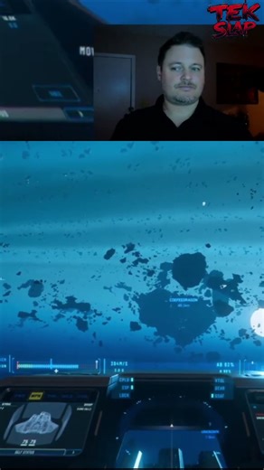 Space Combat and Asteroids in Star Citizen #shorts