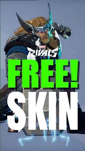 HOW TO GET FREE THOR SKIN!(Step-by-Step) #manjeegaming #nvidia #marvelrivals #thor #marvel #free