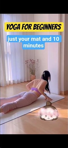 Home Yoga for Beginners | 10-Minute Daily Routine to Relax, Tone & Glow