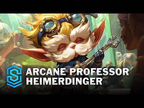 Arcane Professor Heimerdinger Skin Spotlight - League of Legends
