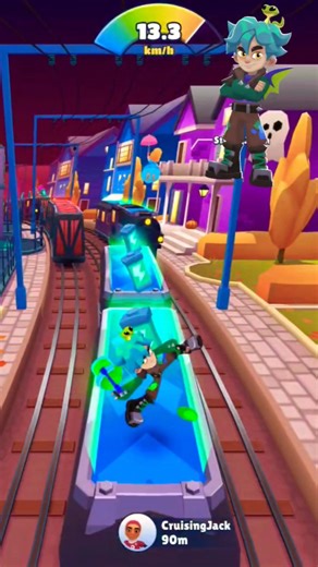 PVP multiplayer Showdown #subwaysurfers Cambridge City#halloween