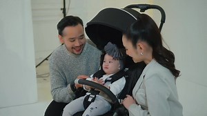 Check out this behind the scenes video of photo shooting with Ayda Jebat, Nabil Mahir & little princess Ana Nayla and see how they make baby Nayla to smile. 😆 #chiccomalaysia #bts #behindthescenes #video #ChiccoMalaysiaBrandAmbassadors | Chicco Malaysia