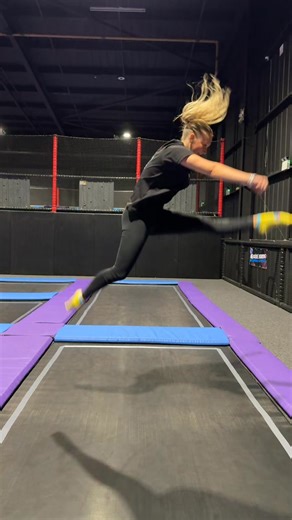 Whether you’re perfecting your trampoline tricks or bouncing around the inflatables, there’s endless fun waiting at AirThrill EK! 🏰💫 Book your next visit now- https://bit.ly/ticketsatek #AirThrillEastKilbride #TrampolinePark #InflatablePark #flip #Airthrill | Air Thrill East Kilbride