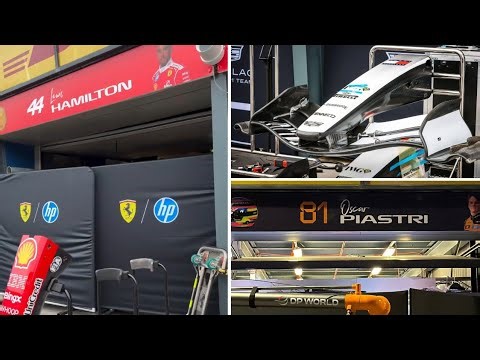 Ferrari Box | Front Wing in Action | Audi Assembles Bortoleto's Car | F1 Releases Graphic
