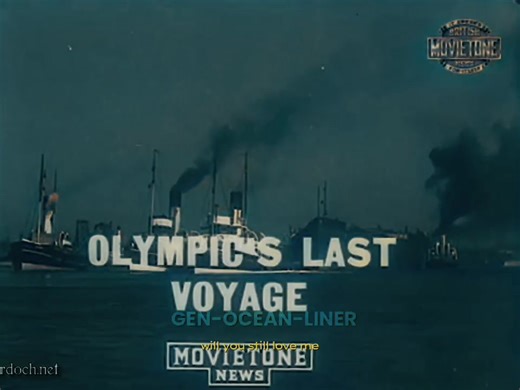 Último viaje del RMS Olympic: una historia conmovedora