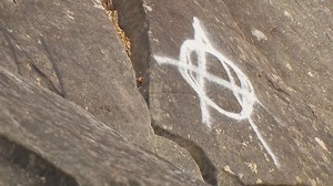 Graffiti vandals target long stretch of pristine state park